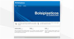 Desktop Screenshot of bolsiplasticosdeguadalajara.com