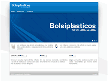 Tablet Screenshot of bolsiplasticosdeguadalajara.com